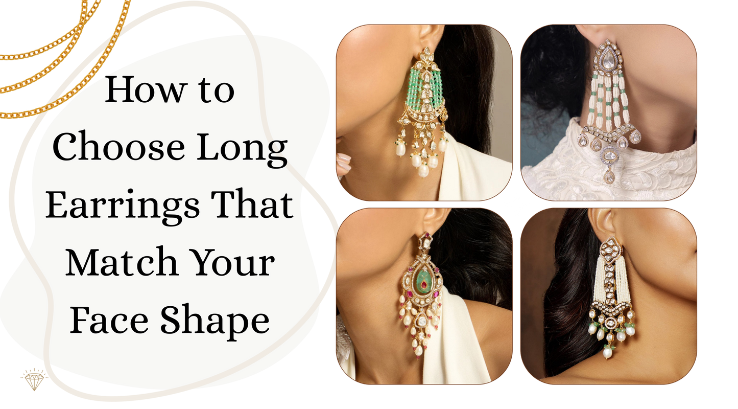 How to Choose Long Earrings That Match Your Face Shape