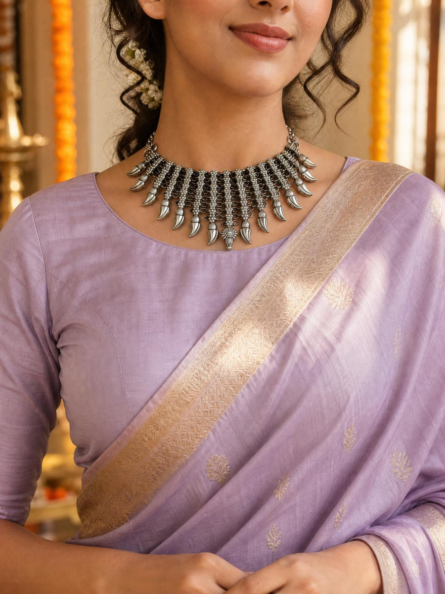 Pravya Oxidised Necklace
