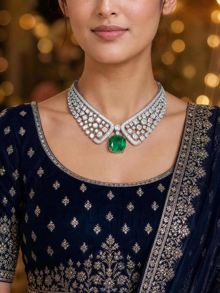 Tivya Choker necklace set