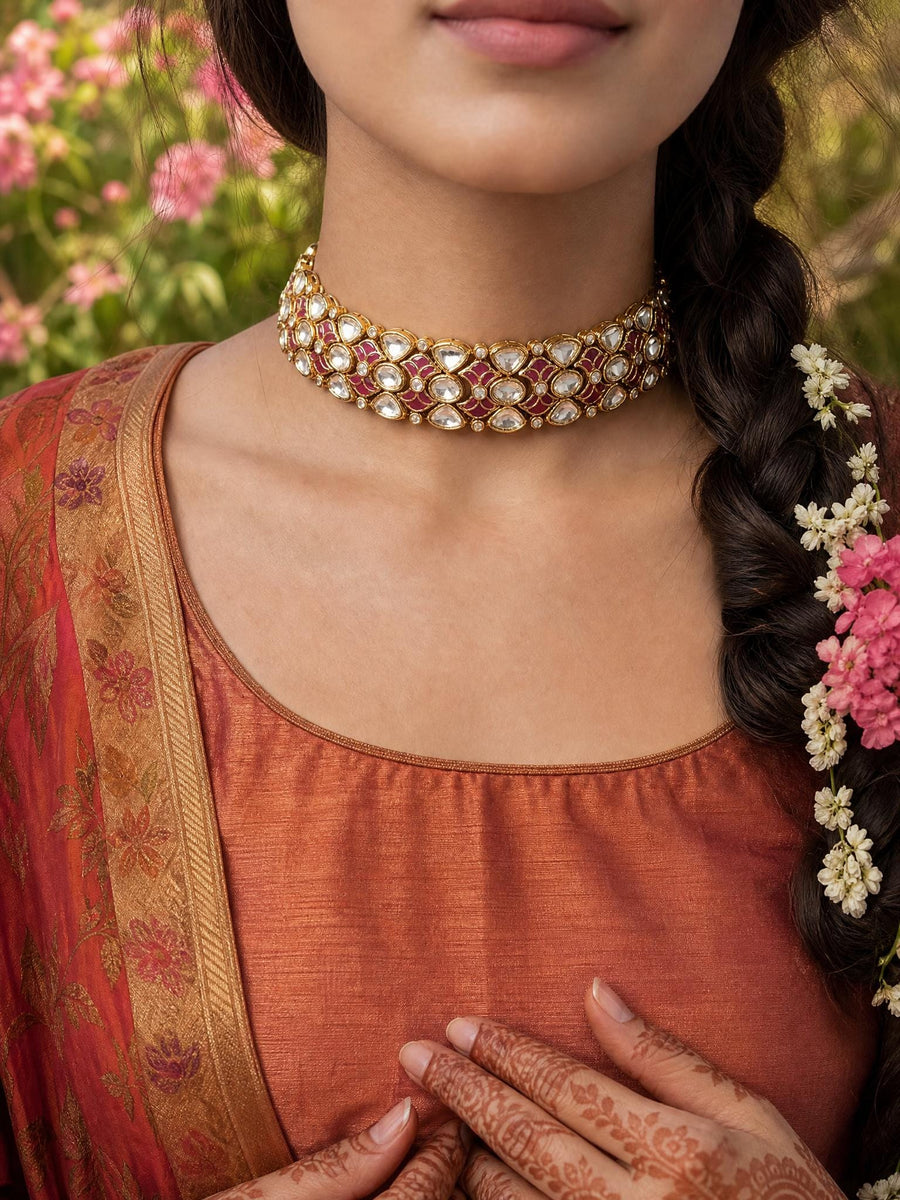Veshaya Choker Necklace Sets