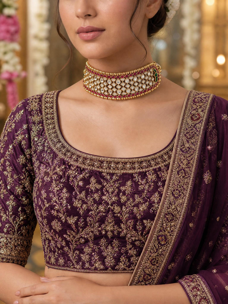 Sairya Choker Necklace Set