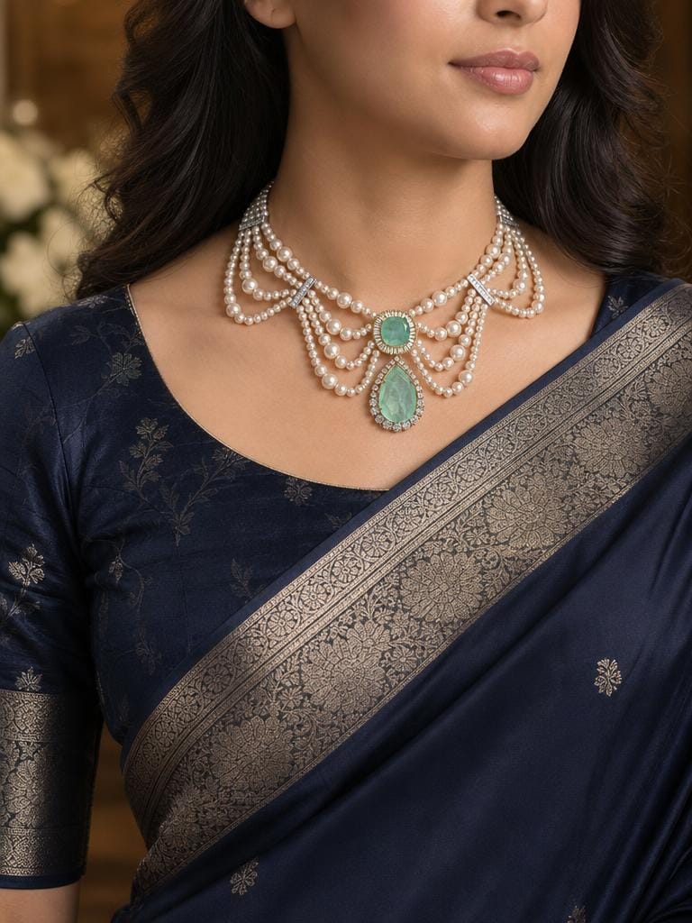 Janavi Necklace Set