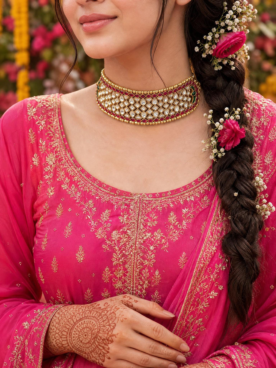 Sairya Choker Necklace Set
