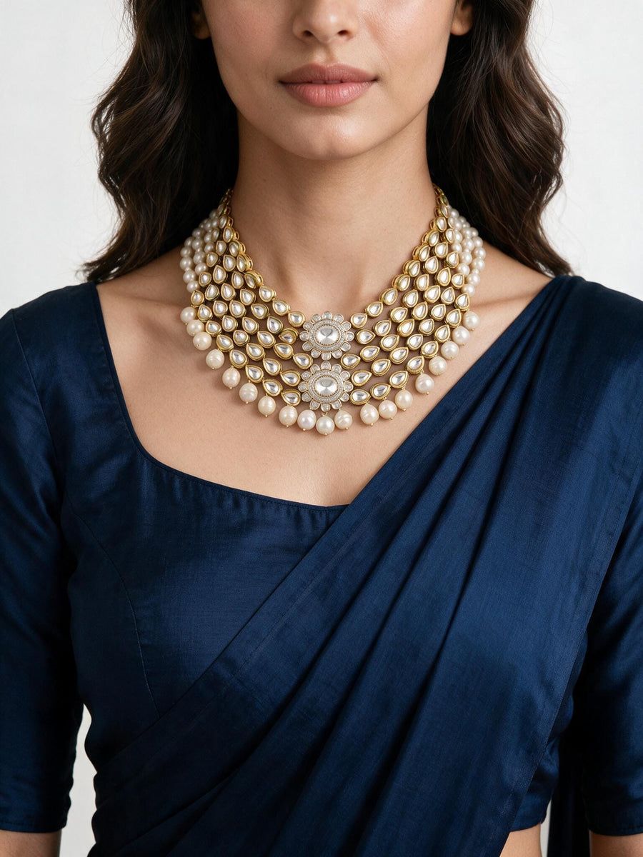 Sitara Pearl Cascade Set