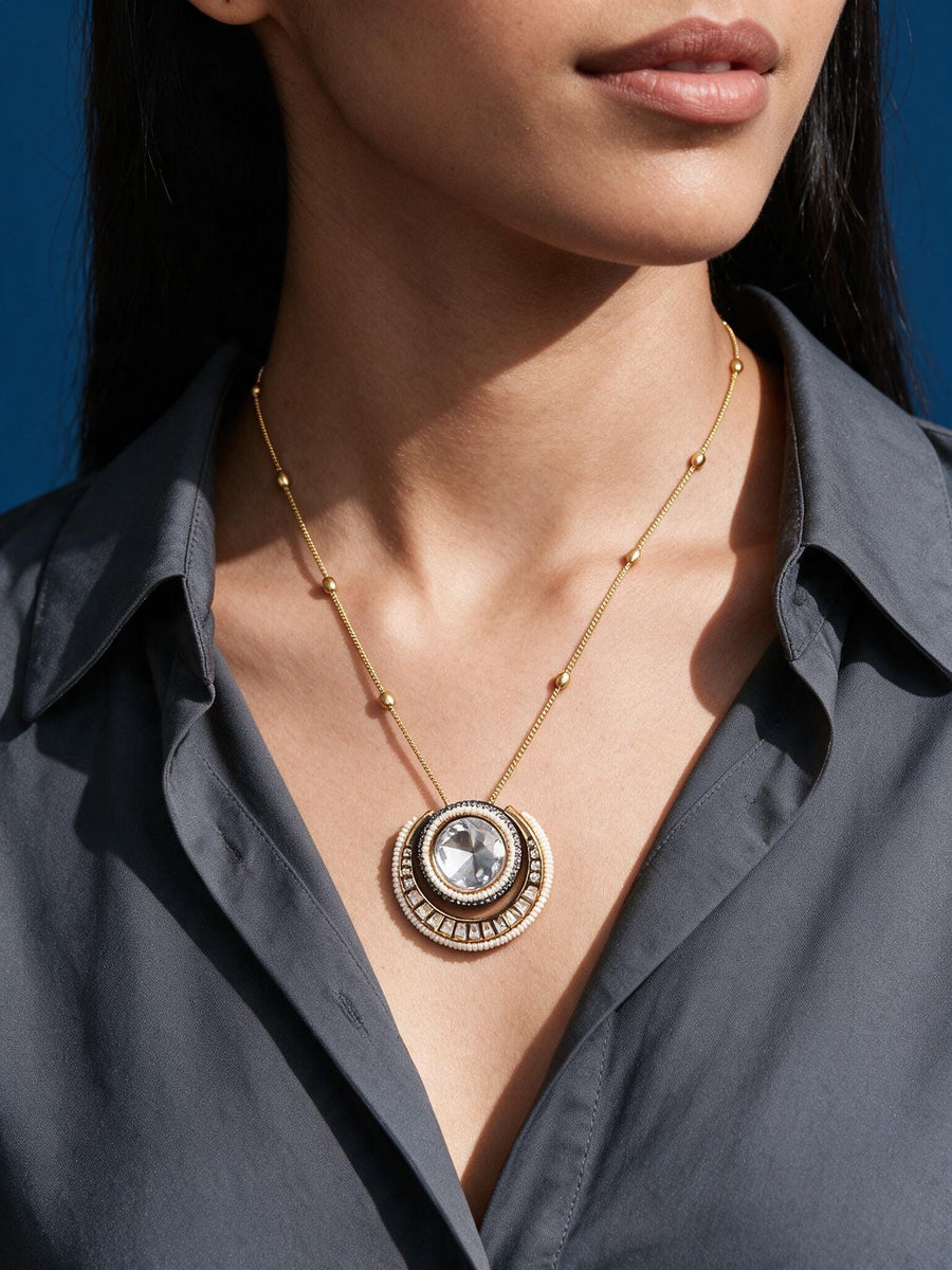 Polki Pendant Necklace