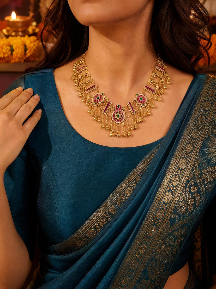 Ruhani Riwaayat Bridal Necklace Set