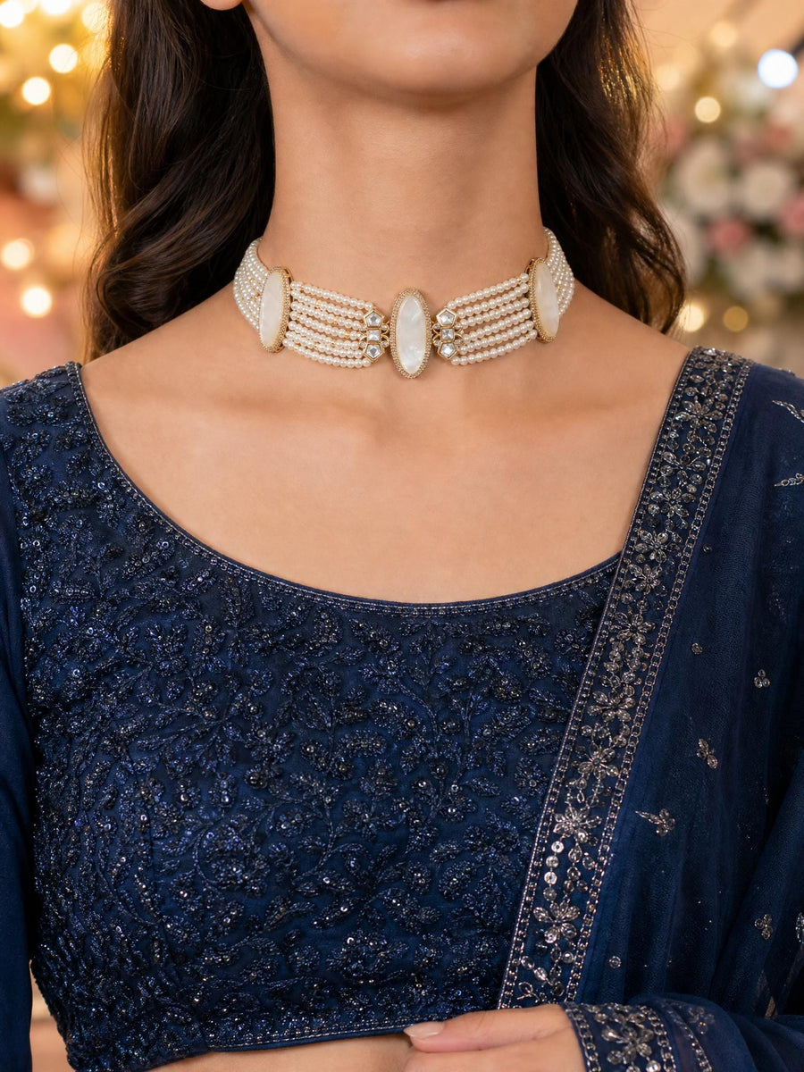 Cultural Indian Opulence Necklace Set