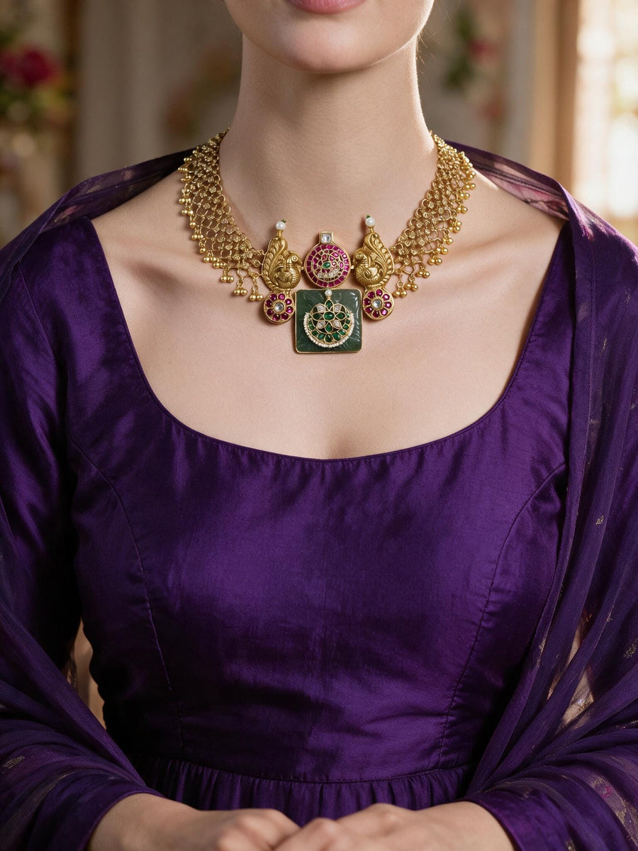 Temple Coin Necklace
