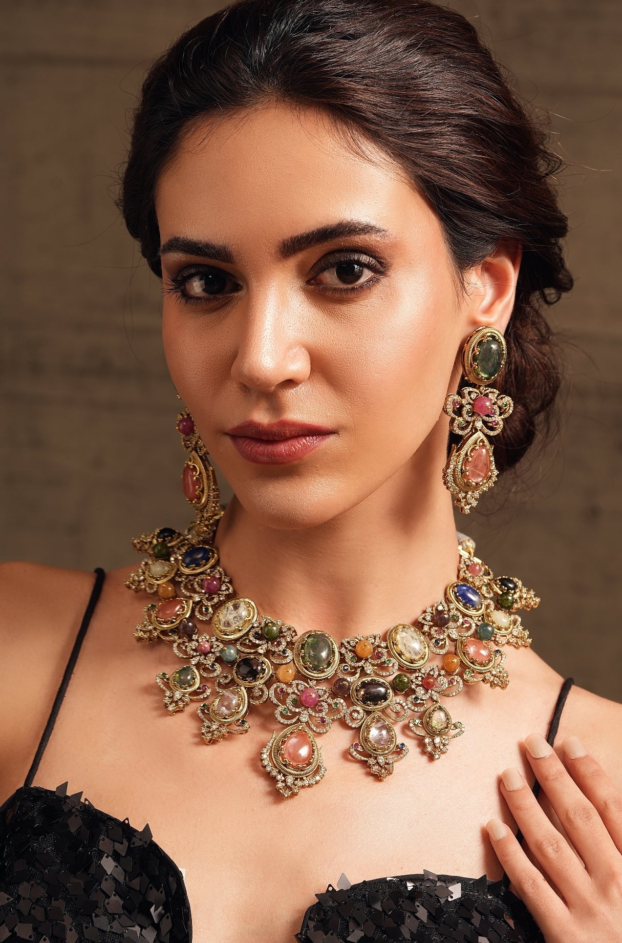 Amrapali Bauble Splendor Necklace Set – Joules by Radhika