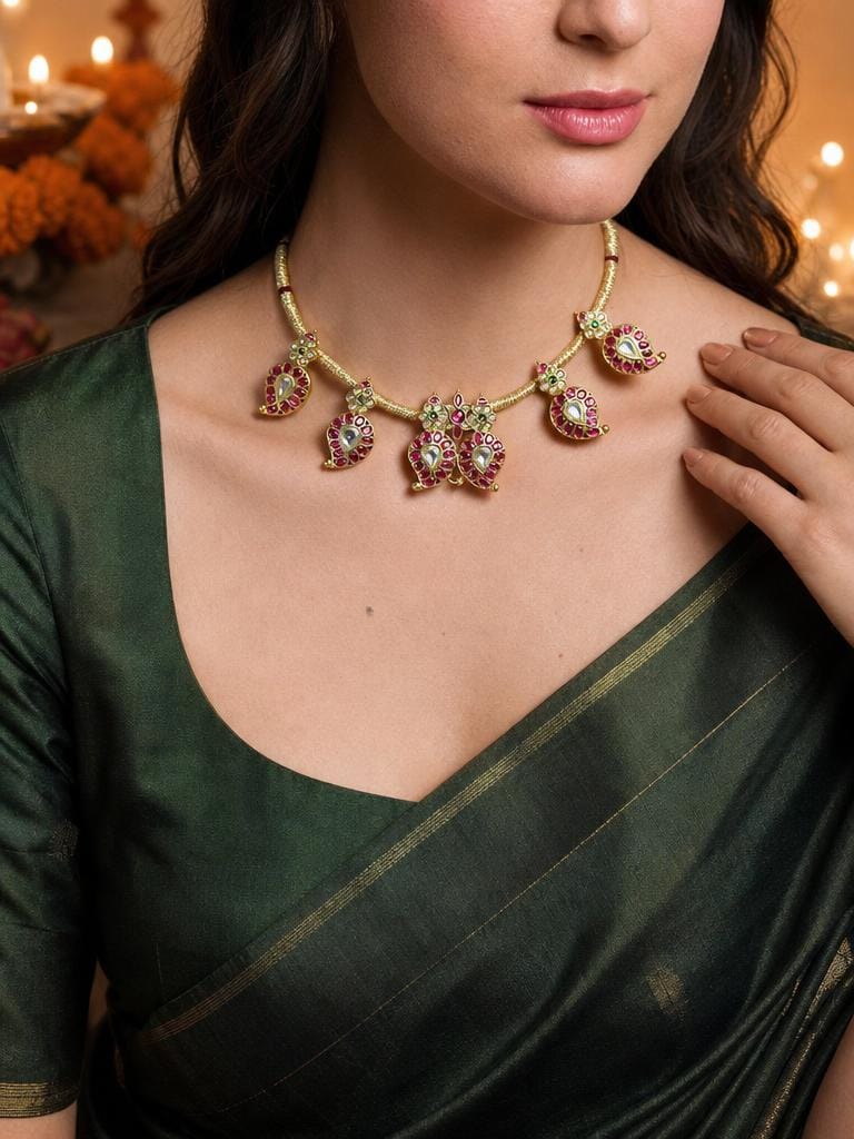 Nandini Pearl Drop Necklace