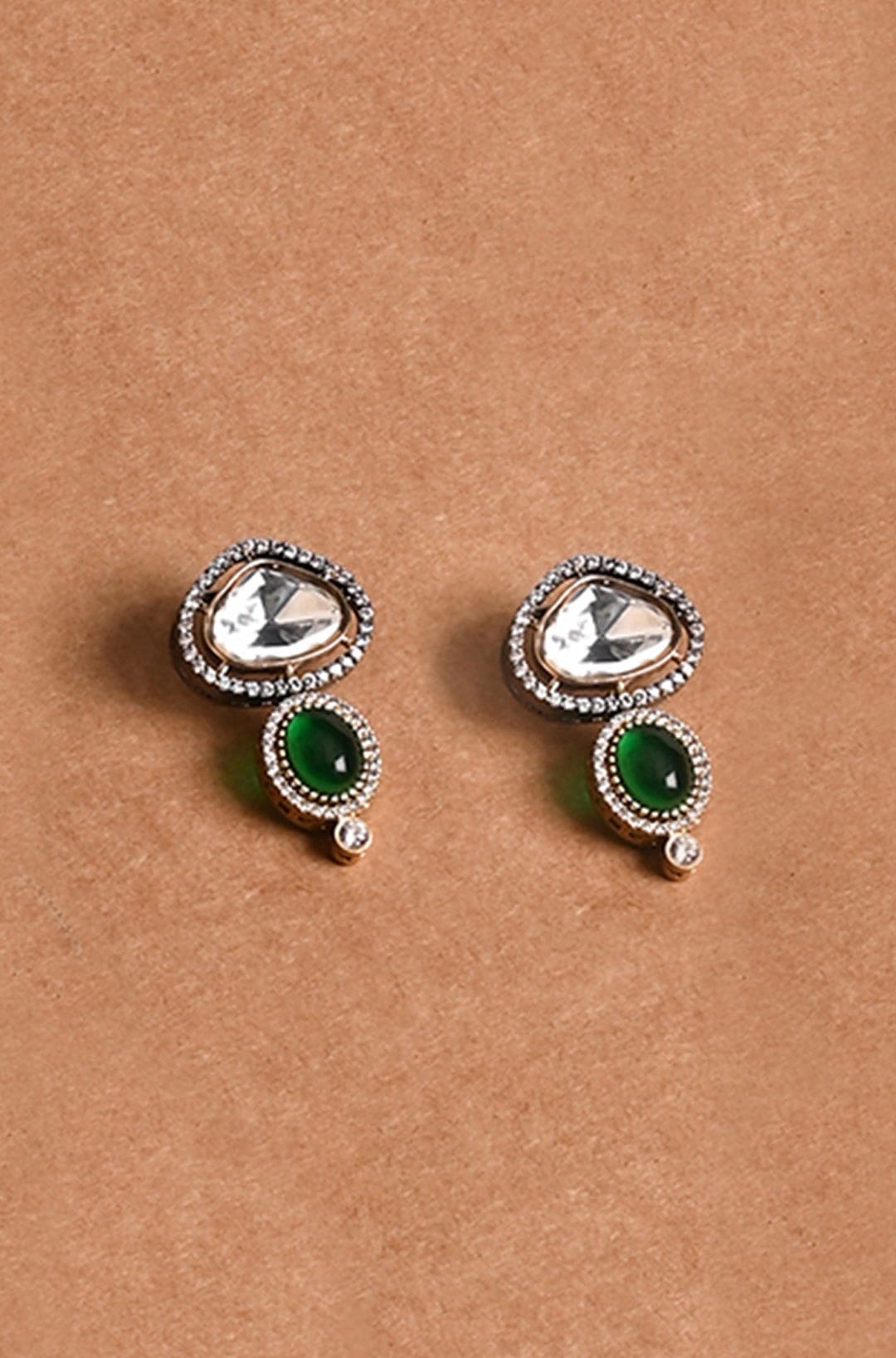 Crimson Cascade Earrings - Joules by Radhika 