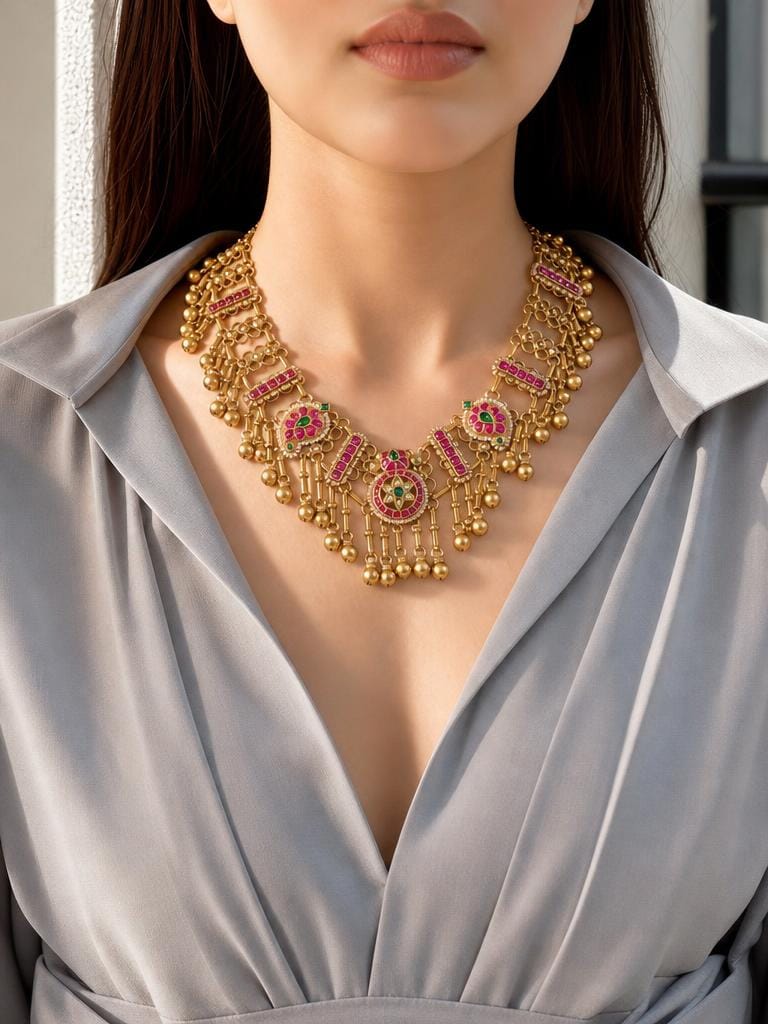 Ruhani Riwaayat Bridal Necklace Set