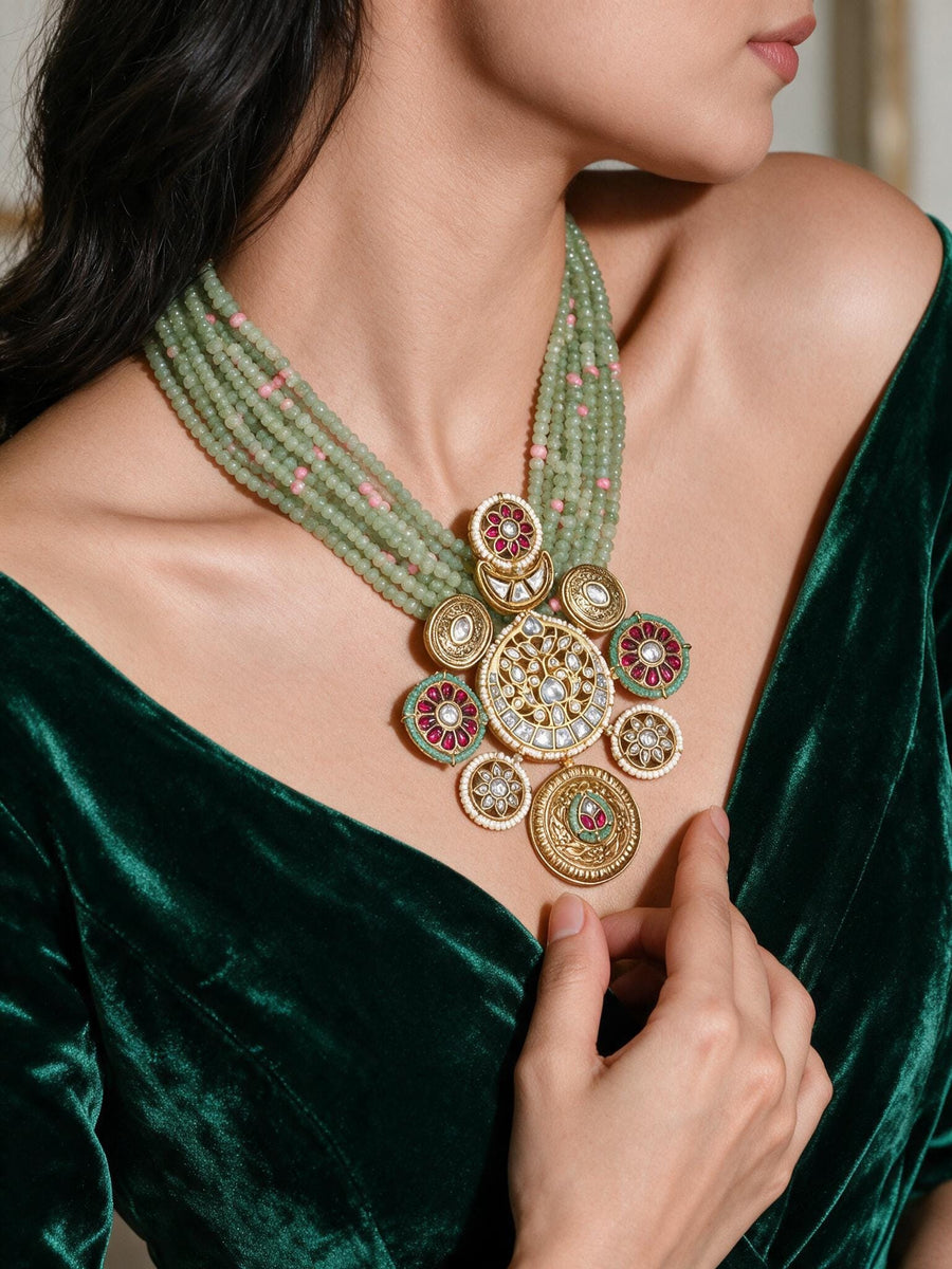 Ethereal Green Necklace