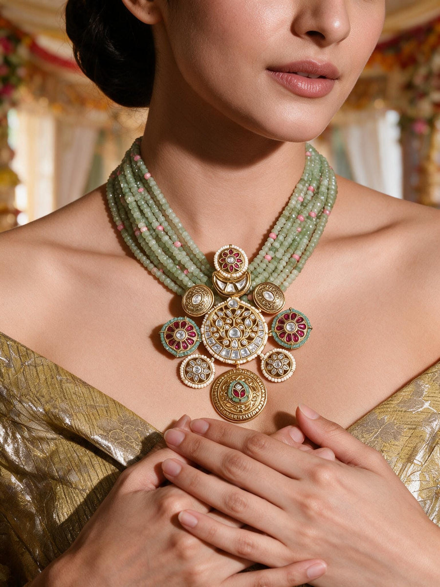 Ethereal Green Necklace