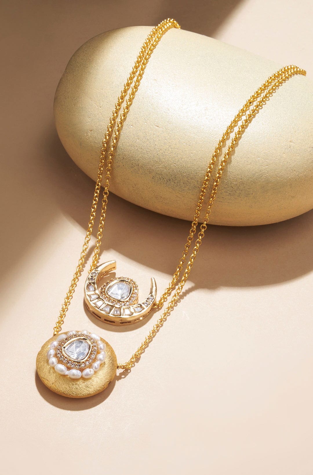 Iridescent Pearl Necklace - Joules by Radhika 