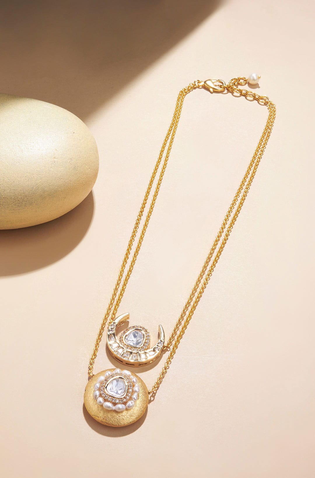 Iridescent Pearl Necklace - Joules by Radhika 