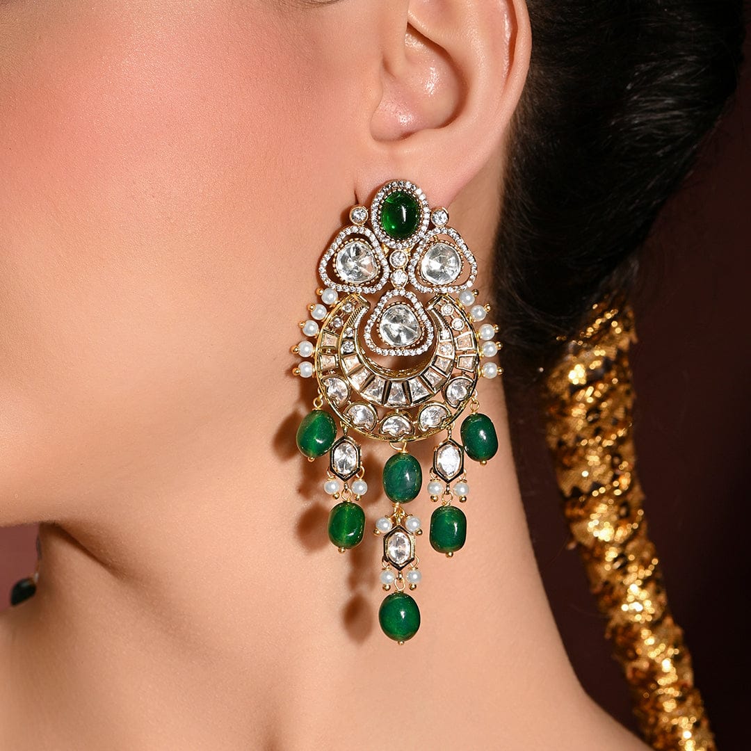 Bedazzling Dangler Earrings - Joules by Radhika 