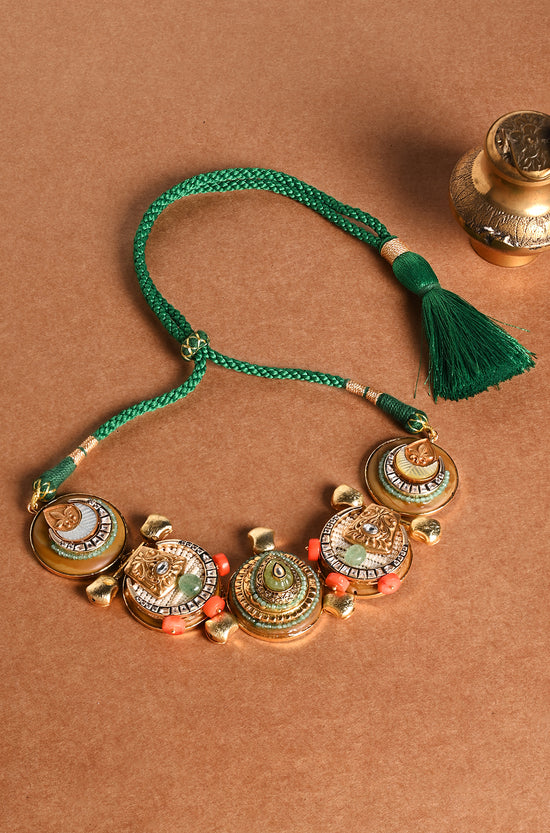 Sumptuous Multi-Colour Beaded Necklace