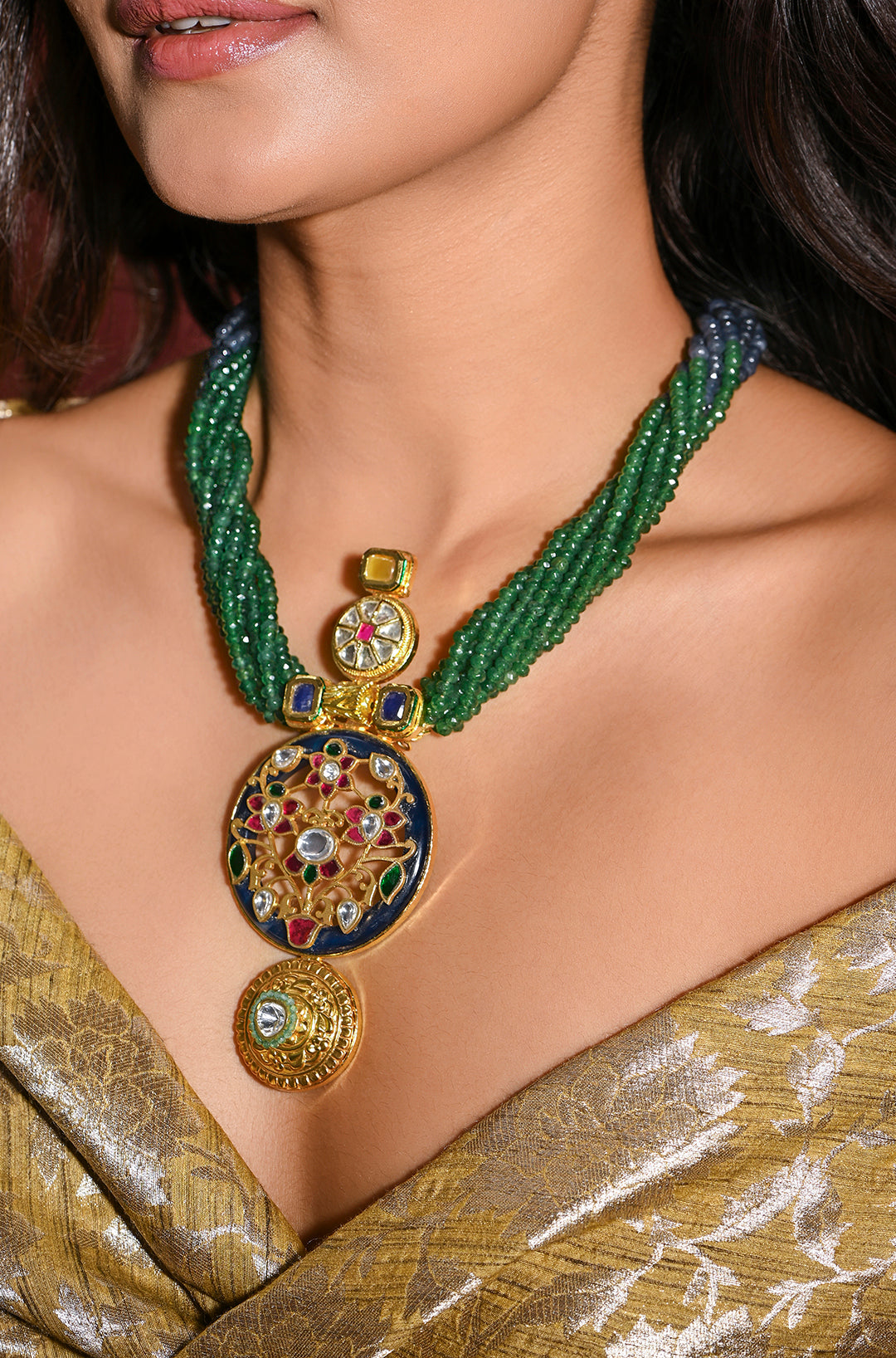 Glamourous Green Necklace
