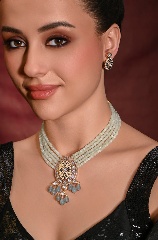 Bewitching Necklace With Earrings