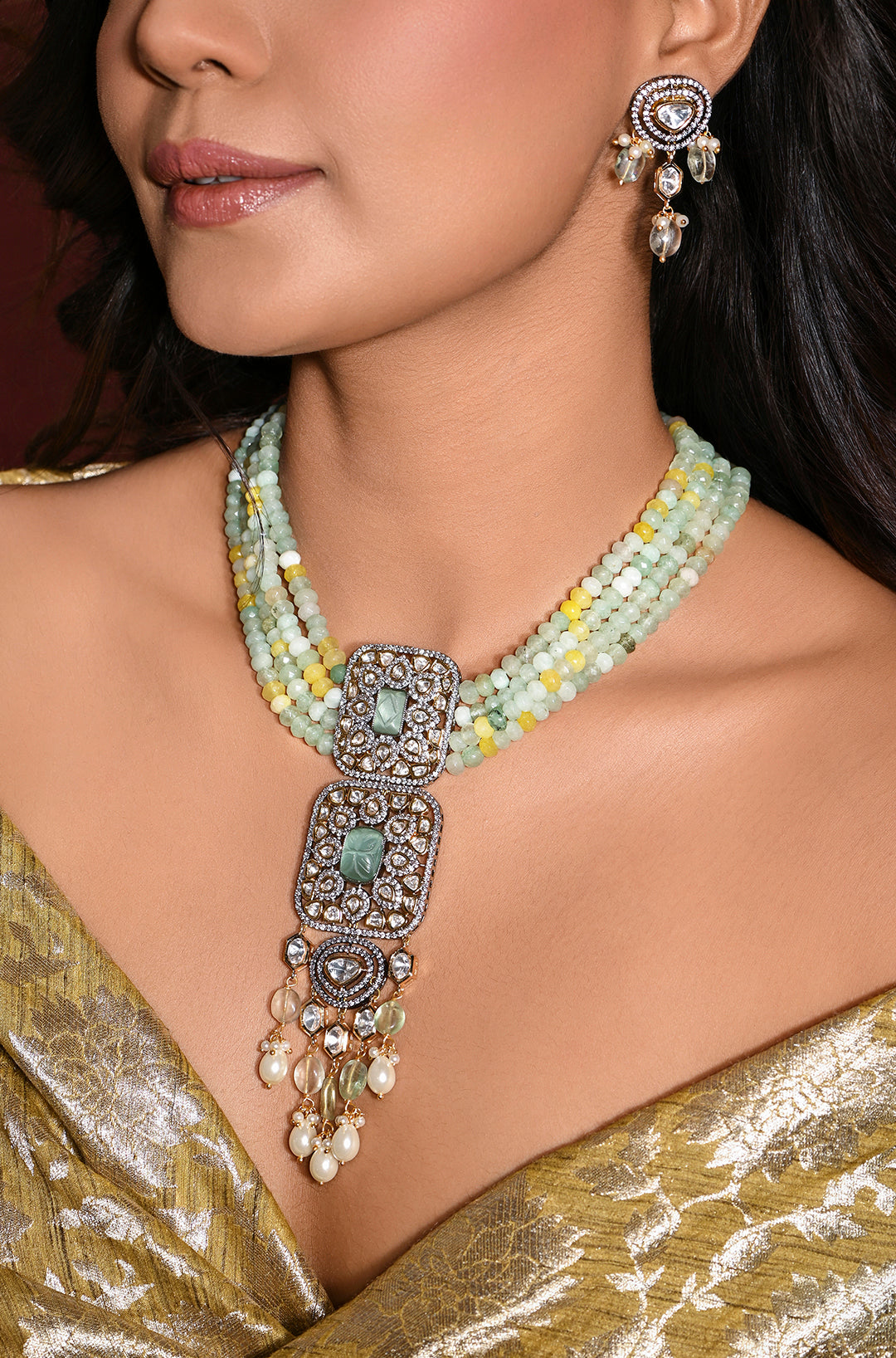 Sophisticated Green Necklace