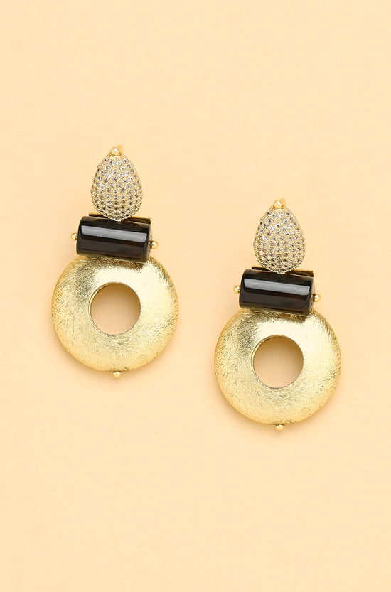 Black Olive Stud Earrings