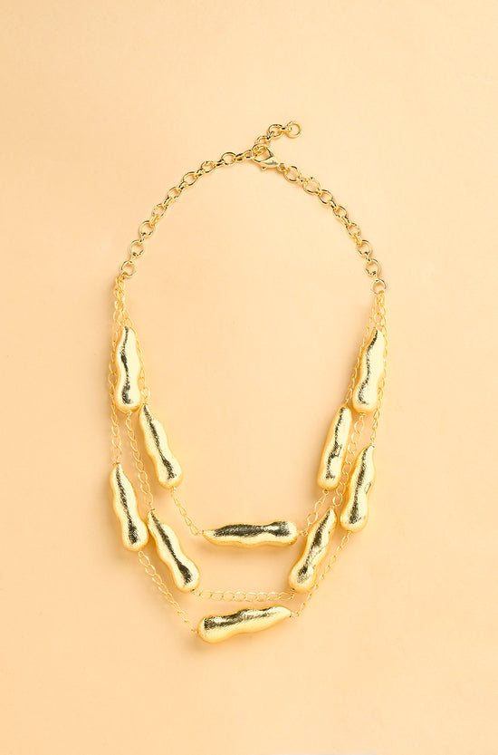 Chunklet Layered Necklace