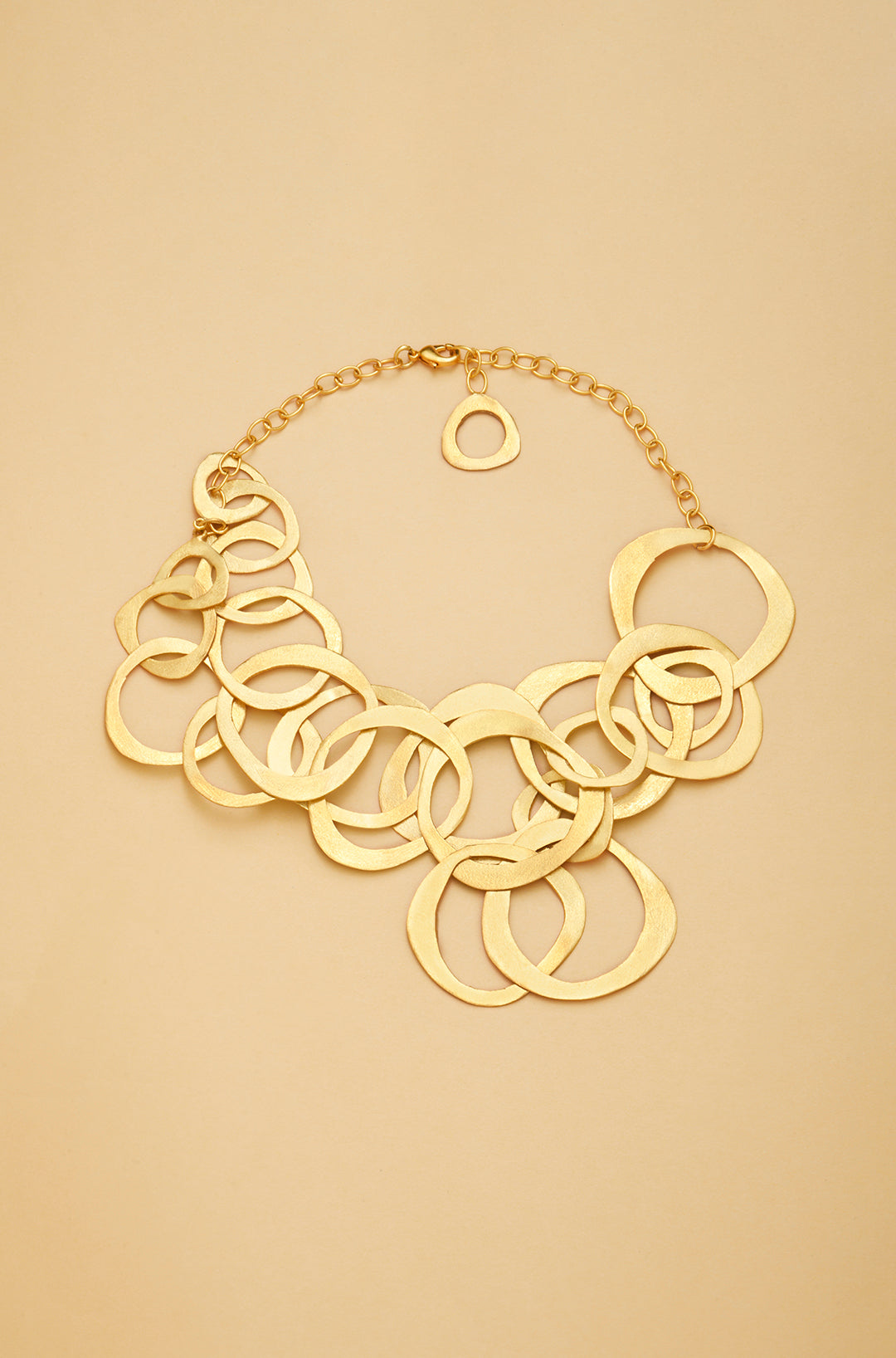 Flat Infinity Loop Necklace