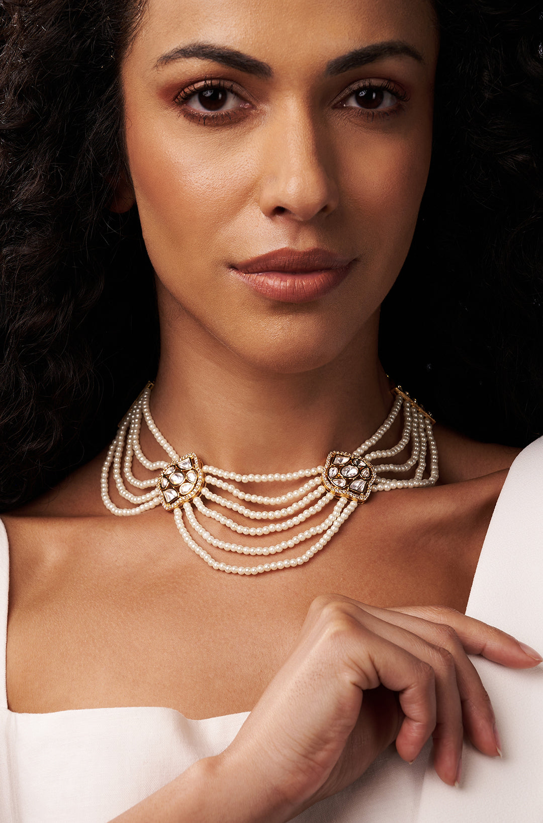 Layers Of Pearl Necklace