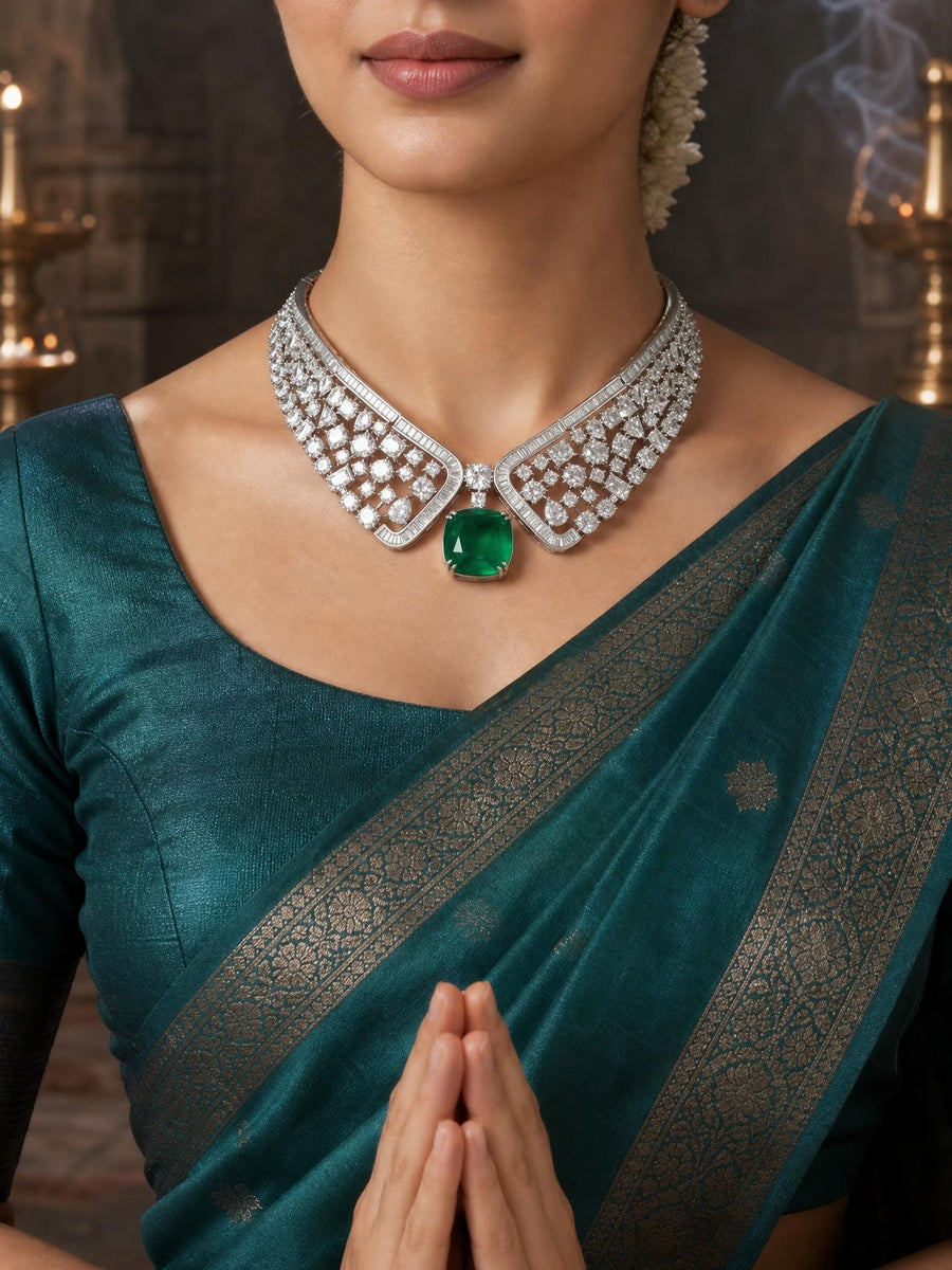 Tivya Choker necklace set