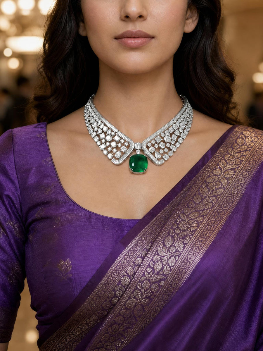Tivya Choker necklace set