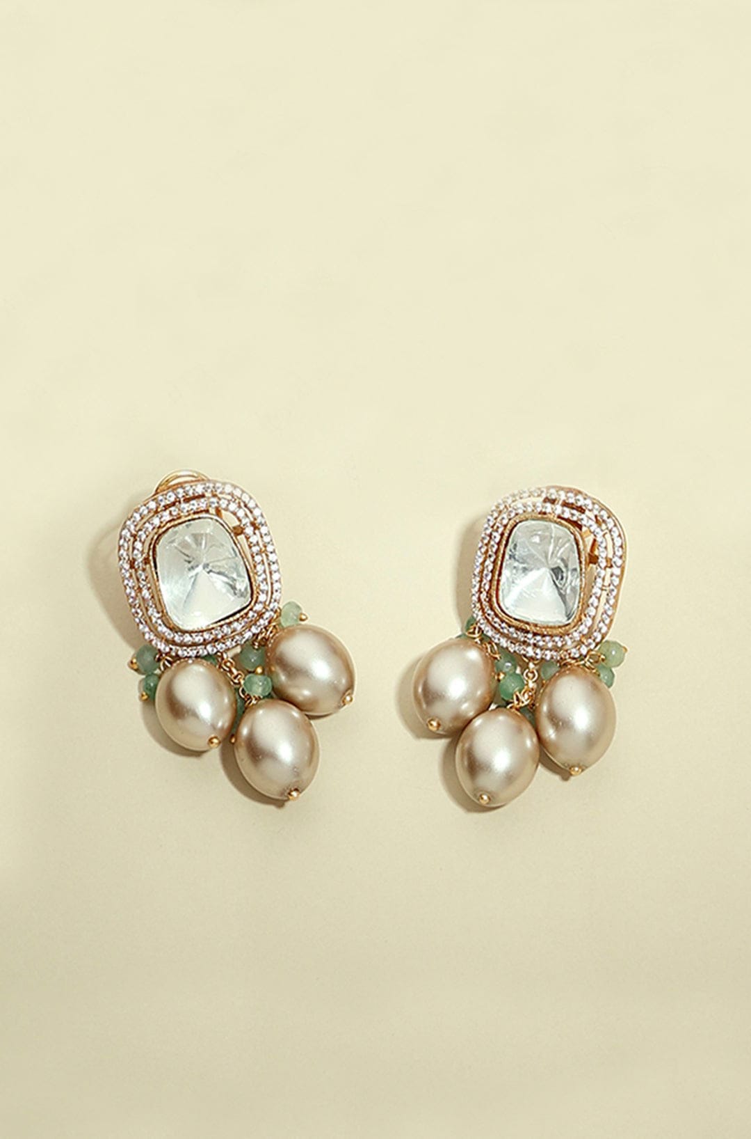 Kundan Enchantment Earrings - Joules by Radhika 