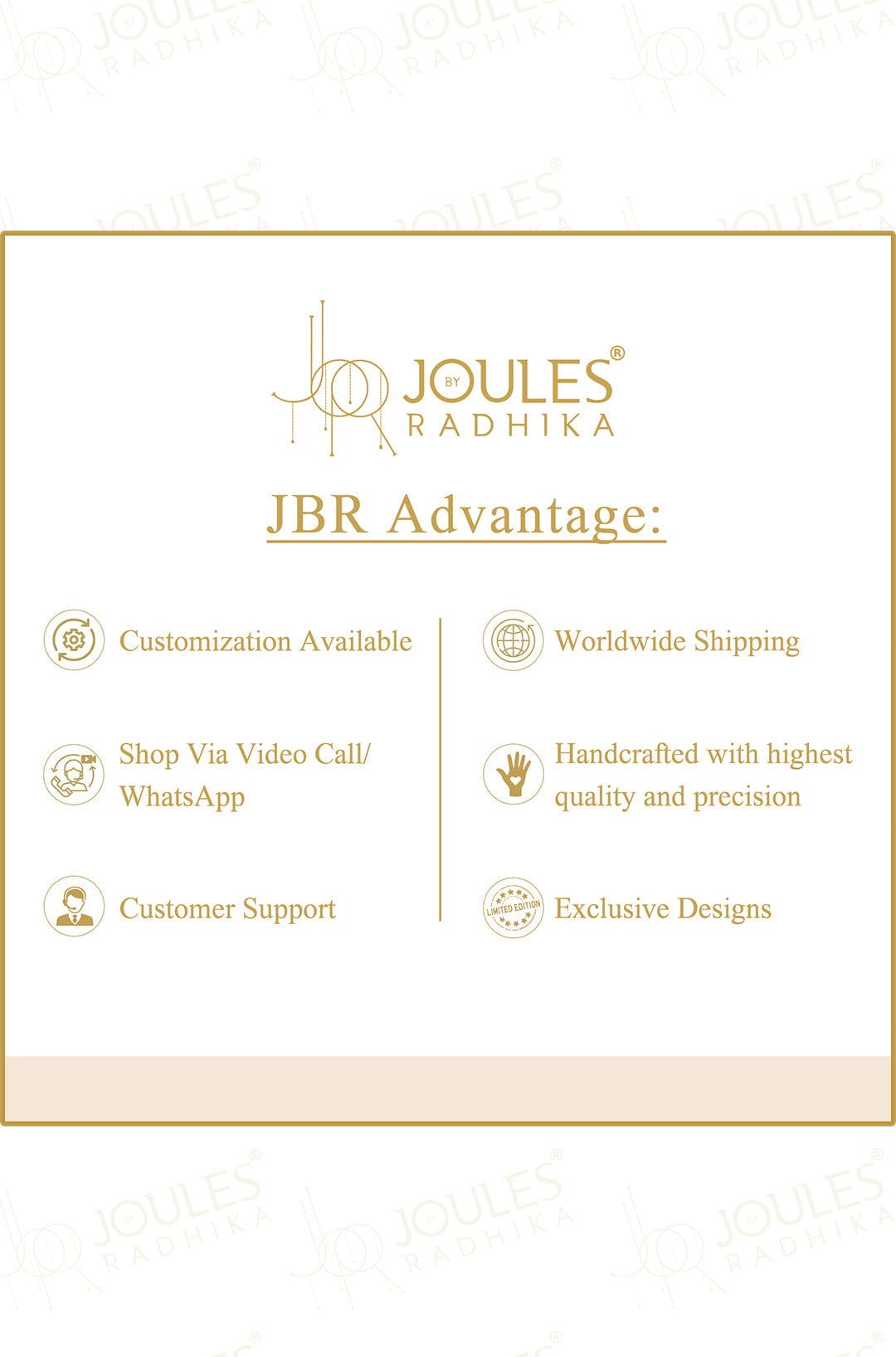 Kundan Polki Pearl Stud Earrings - Joules by Radhika 