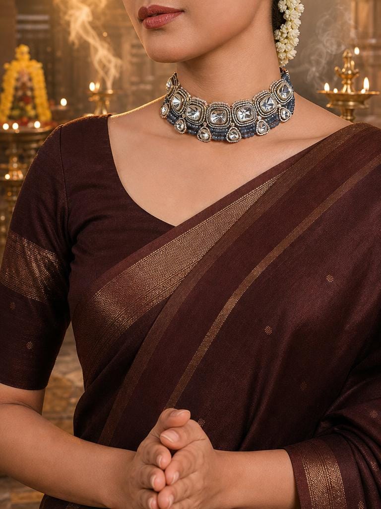 Heartfelt Choker With Earrings