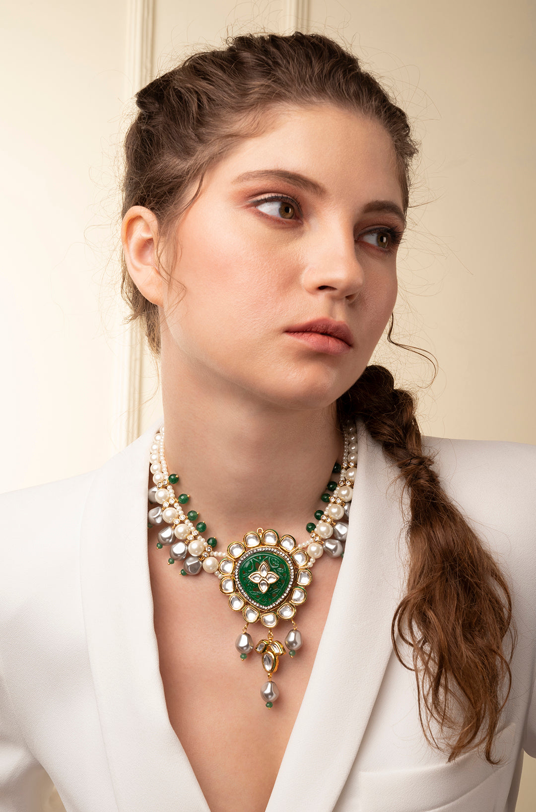 Load image into Gallery viewer, Multicolour Pearl Necklace
