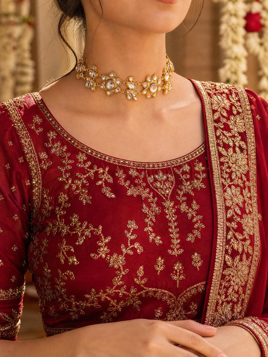 Vaylina Choker Necklace Sets