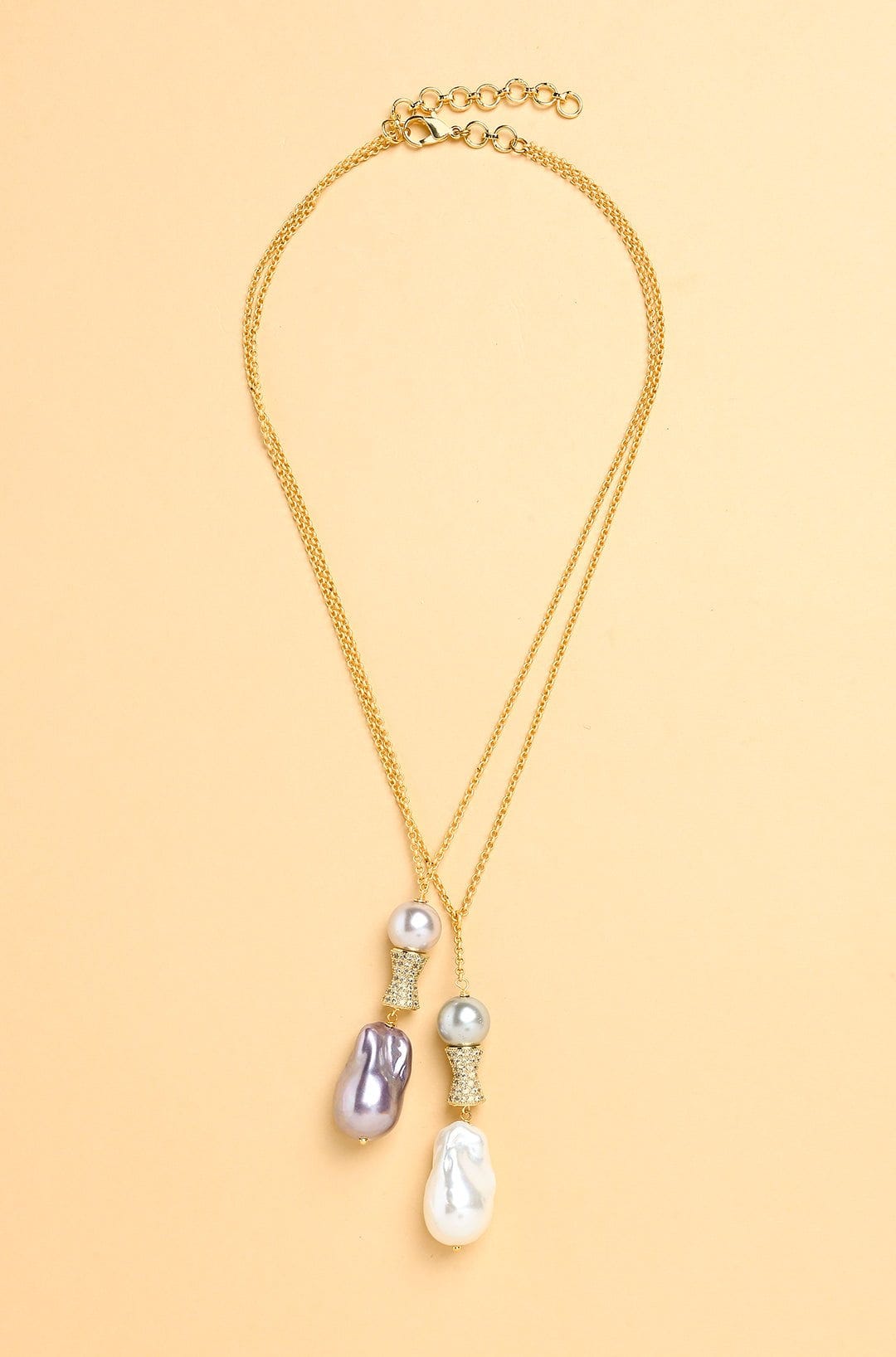 Multi-Layer Hanger Necklace - Joules by Radhika 