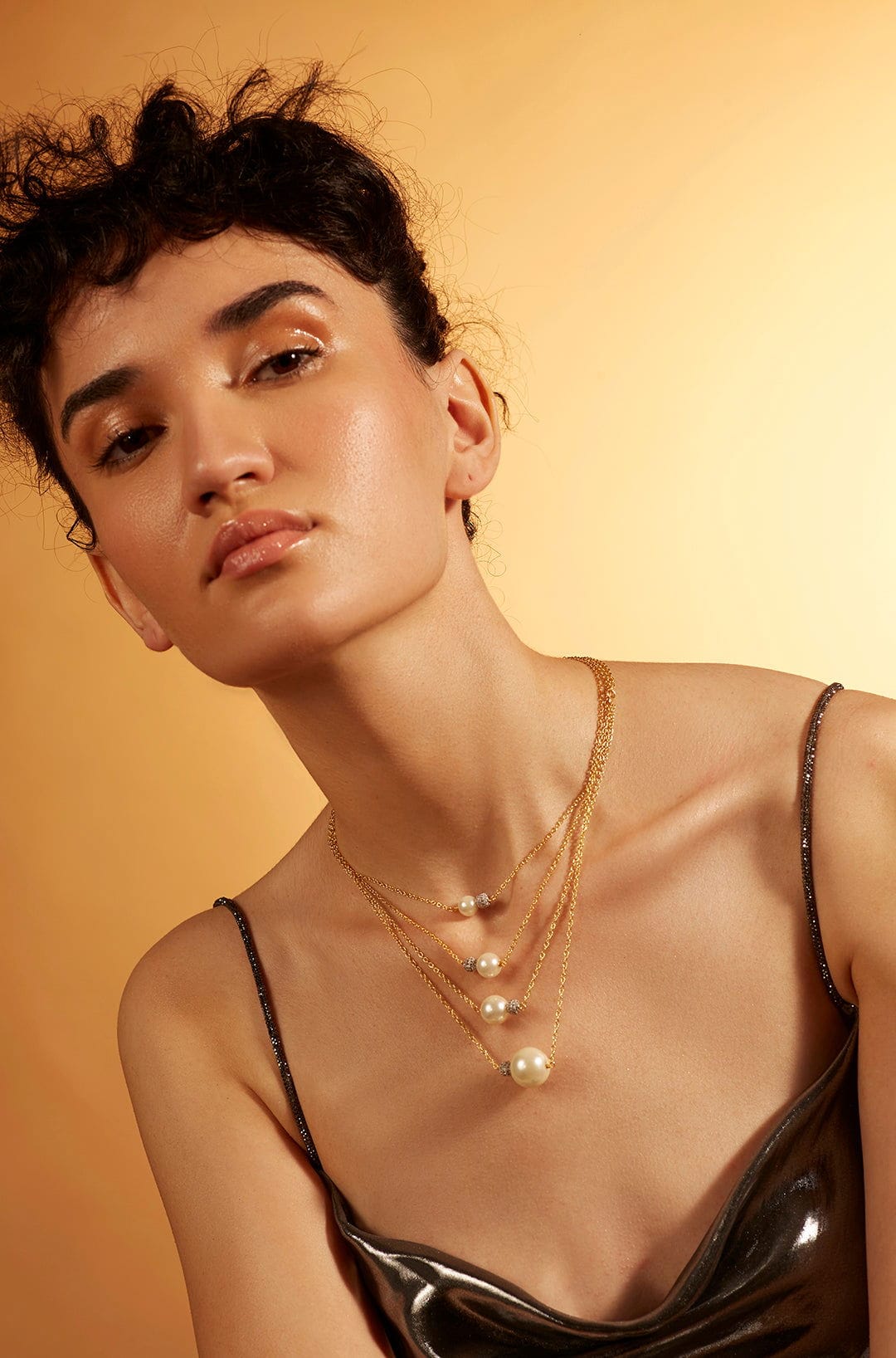 Multi-Layer Pearl Necklace - Joules by Radhika 