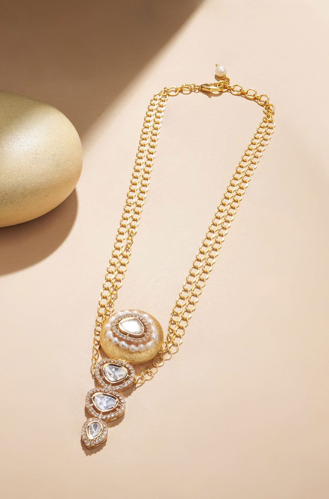 Mystical Polki Necklace - Joules by Radhika 