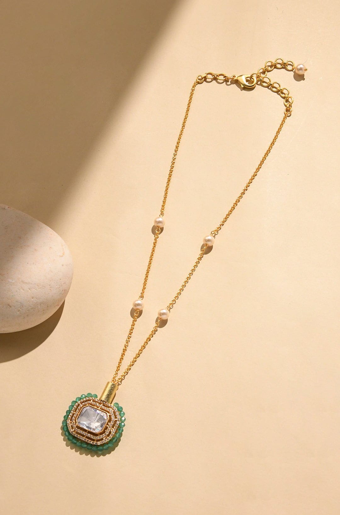 Ornate Gold Necklace - Joules by Radhika 