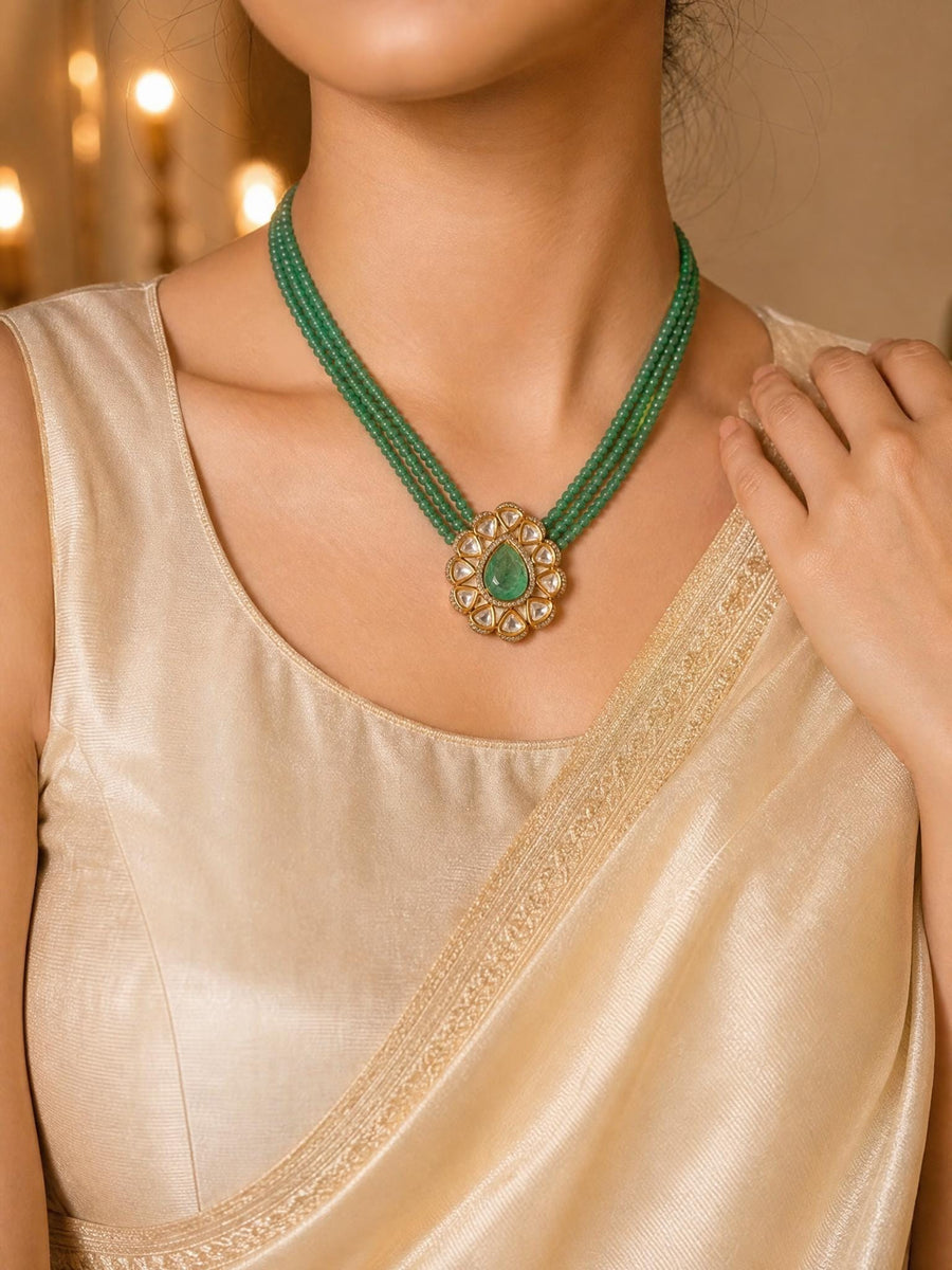 Delicate Royal Choker Set
