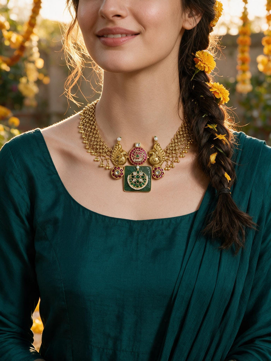 Temple Coin Necklace