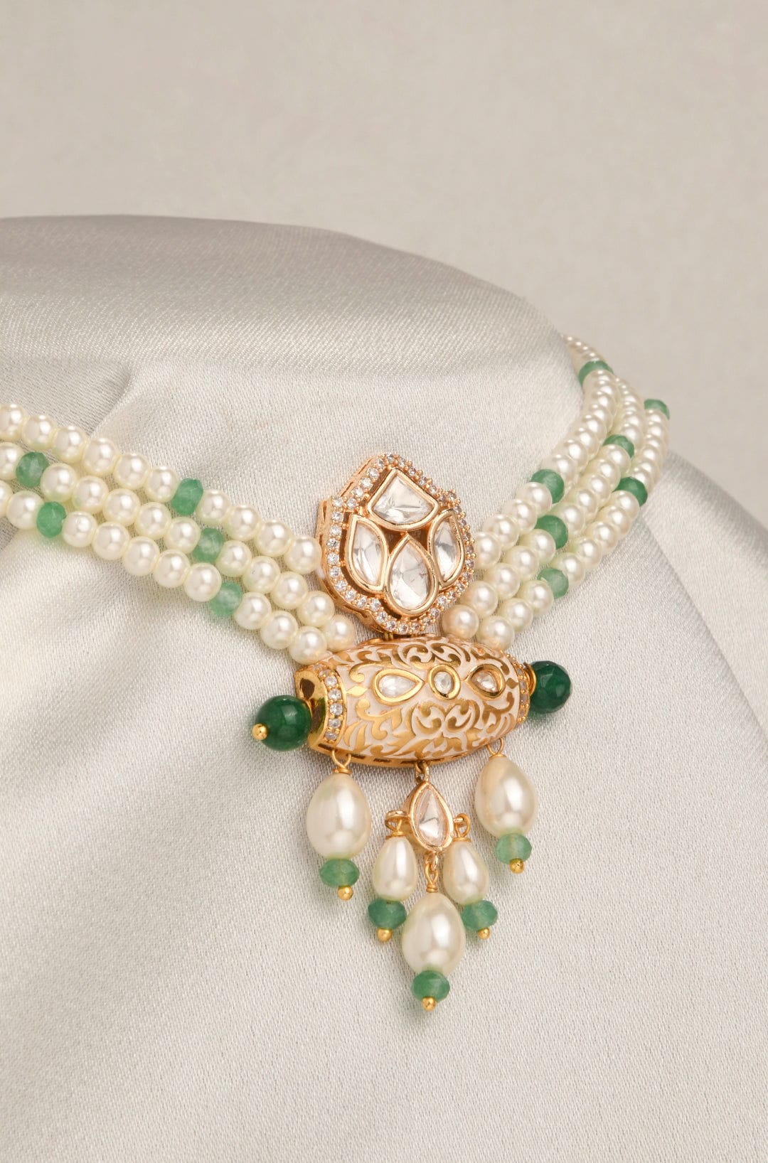 Pristine White Necklace - Joules by Radhika 