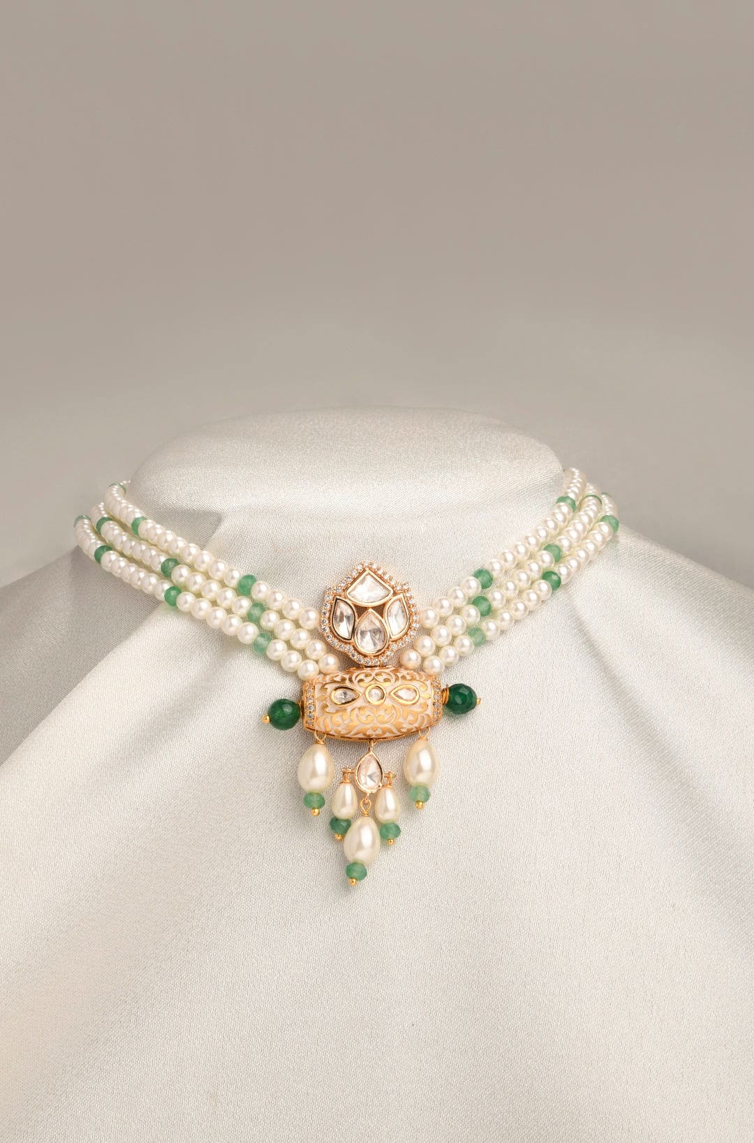 Pristine White Necklace - Joules by Radhika 