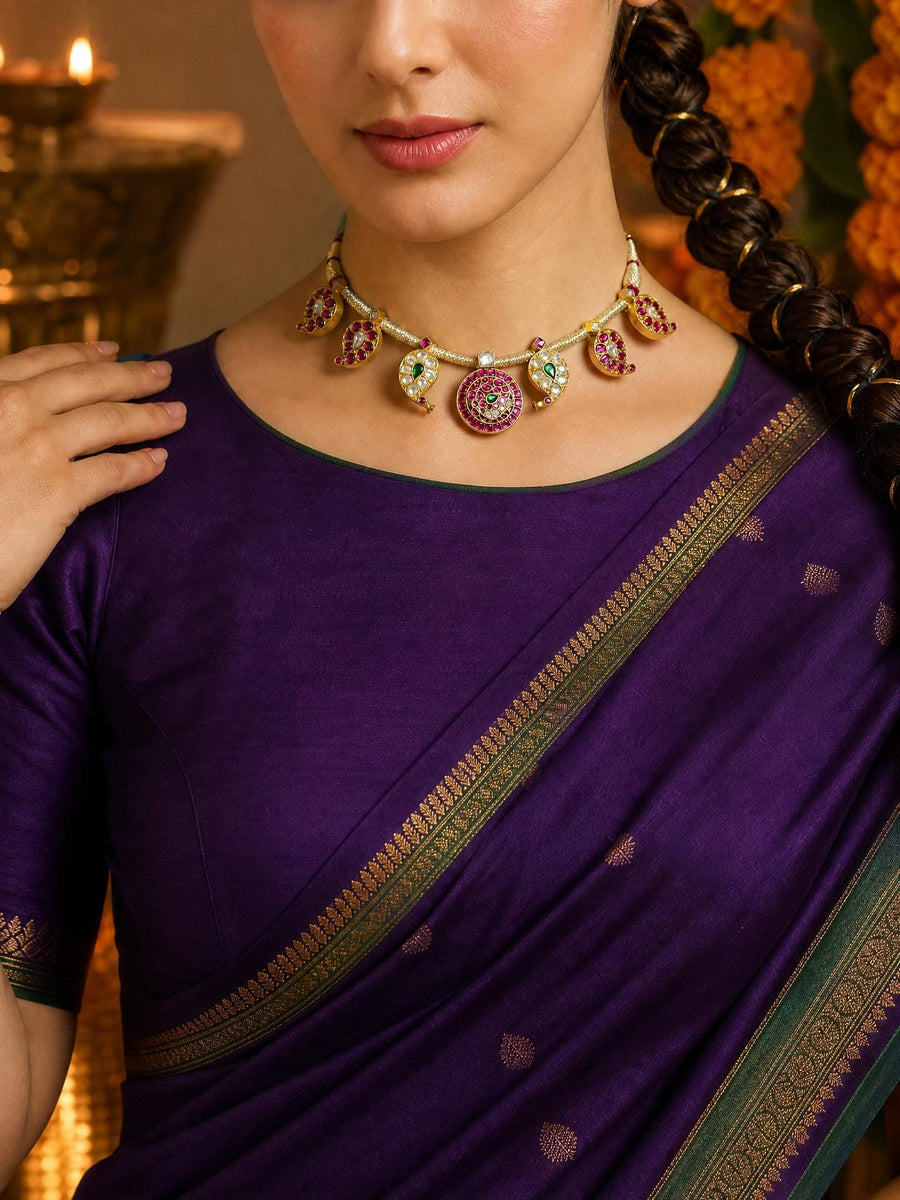 Peacock Charm Necklace Set