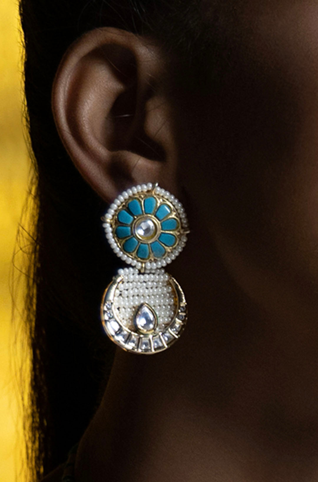 Load image into Gallery viewer, Heritage Multi Stones Earring
