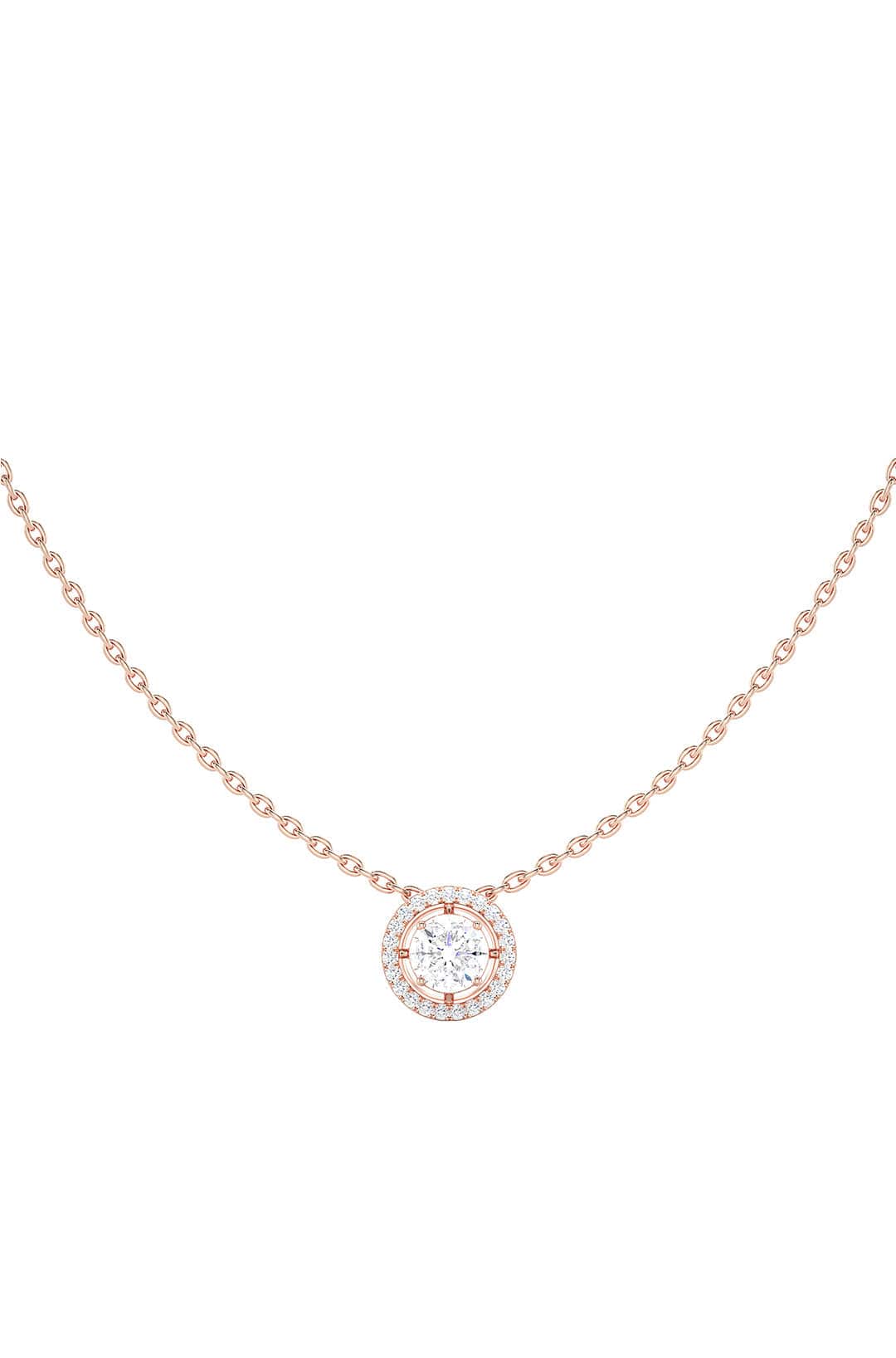 Sparkling Orbit Pendant Necklace - Joules by Radhika 