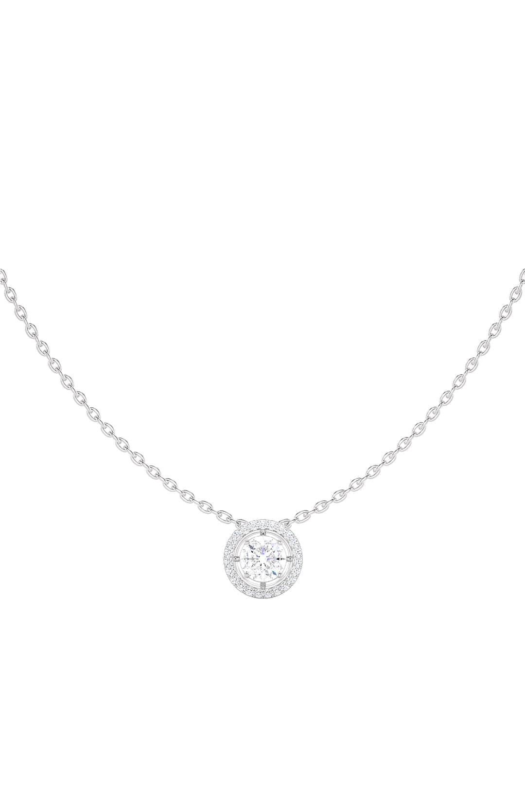 Sparkling Orbit Pendant Necklace - Joules by Radhika 