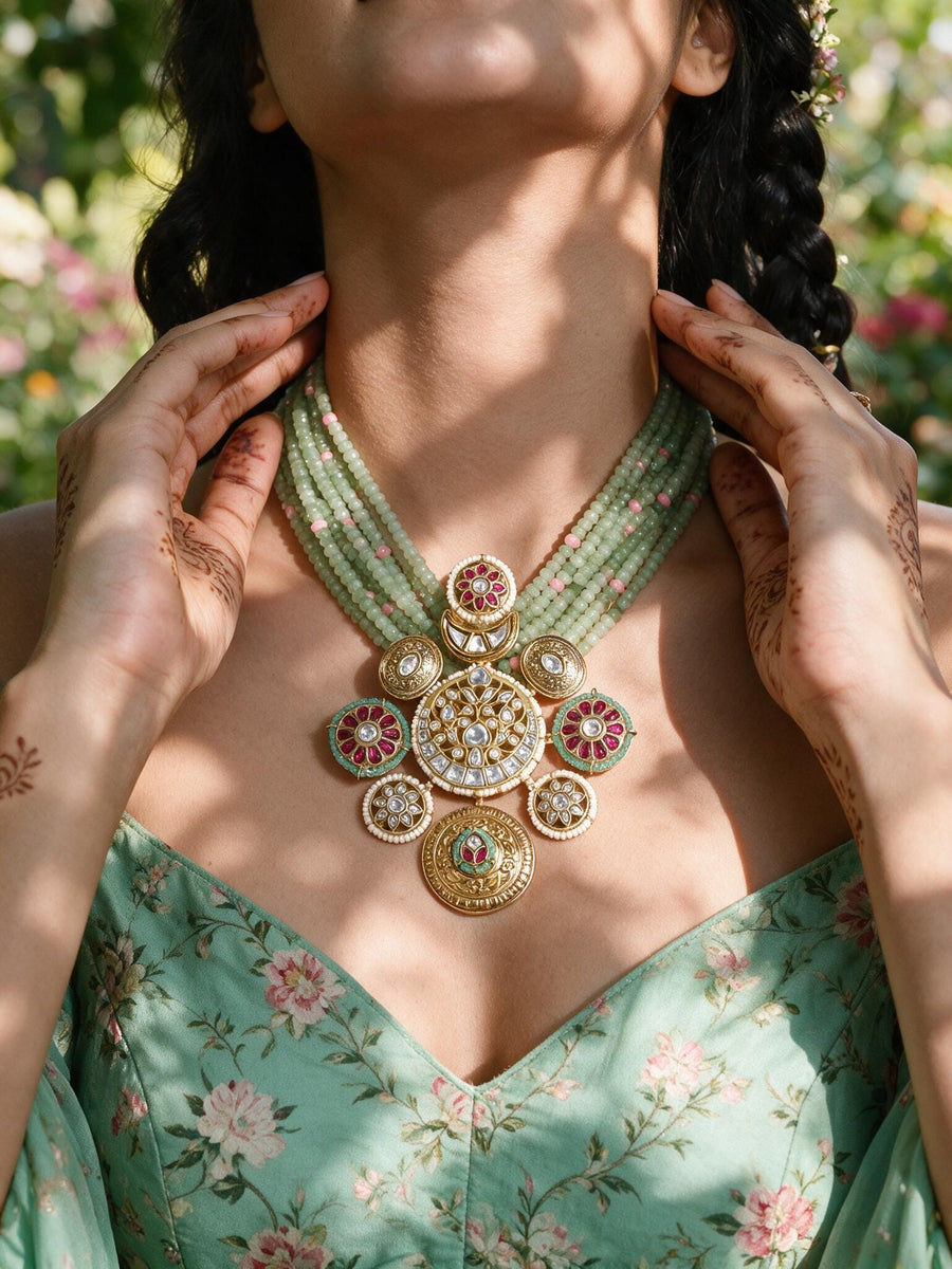 Ethereal Green Necklace