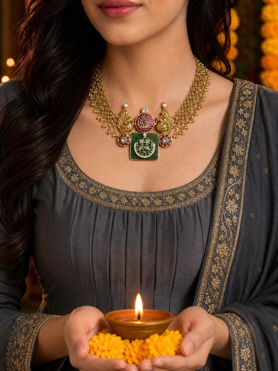 Temple Coin Necklace